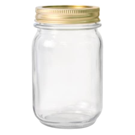 Anchor Hocking Anchor Hocking Tecnocap Regular Mouth Canning Jar 16 oz 12 pk HCT1216-G